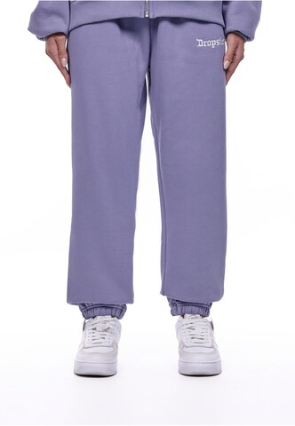 Loosefit Pantalon Dropsize en violet : devant