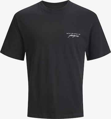 JACK & JONES - Camisa 'TULUM' em preto: frente