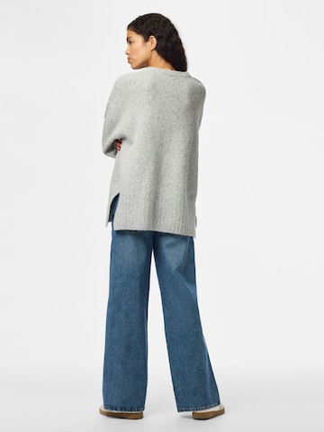 PIECES Sweater 'PCTina' in Grey