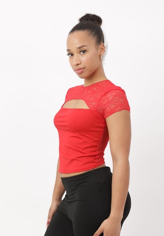 Haut Elara en rouge