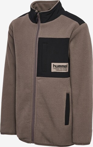 Hummel Funktionsfleecejacke 'DARE ' in Grau