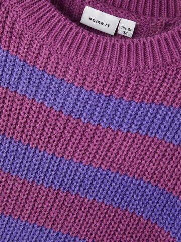 NAME IT Pullover 'RIONY' in Lila