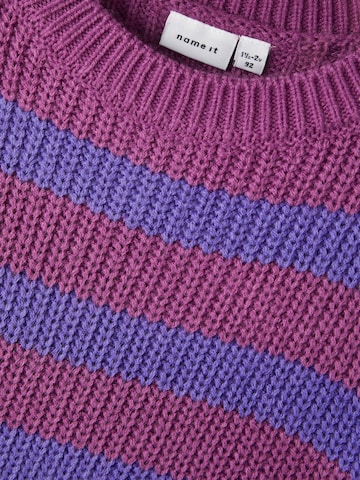 Pull-over 'RIONY' NAME IT en violet