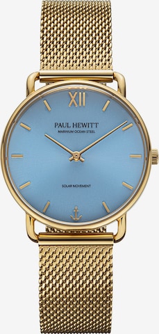 Paul Hewitt Analoguhr in Blau: predná strana