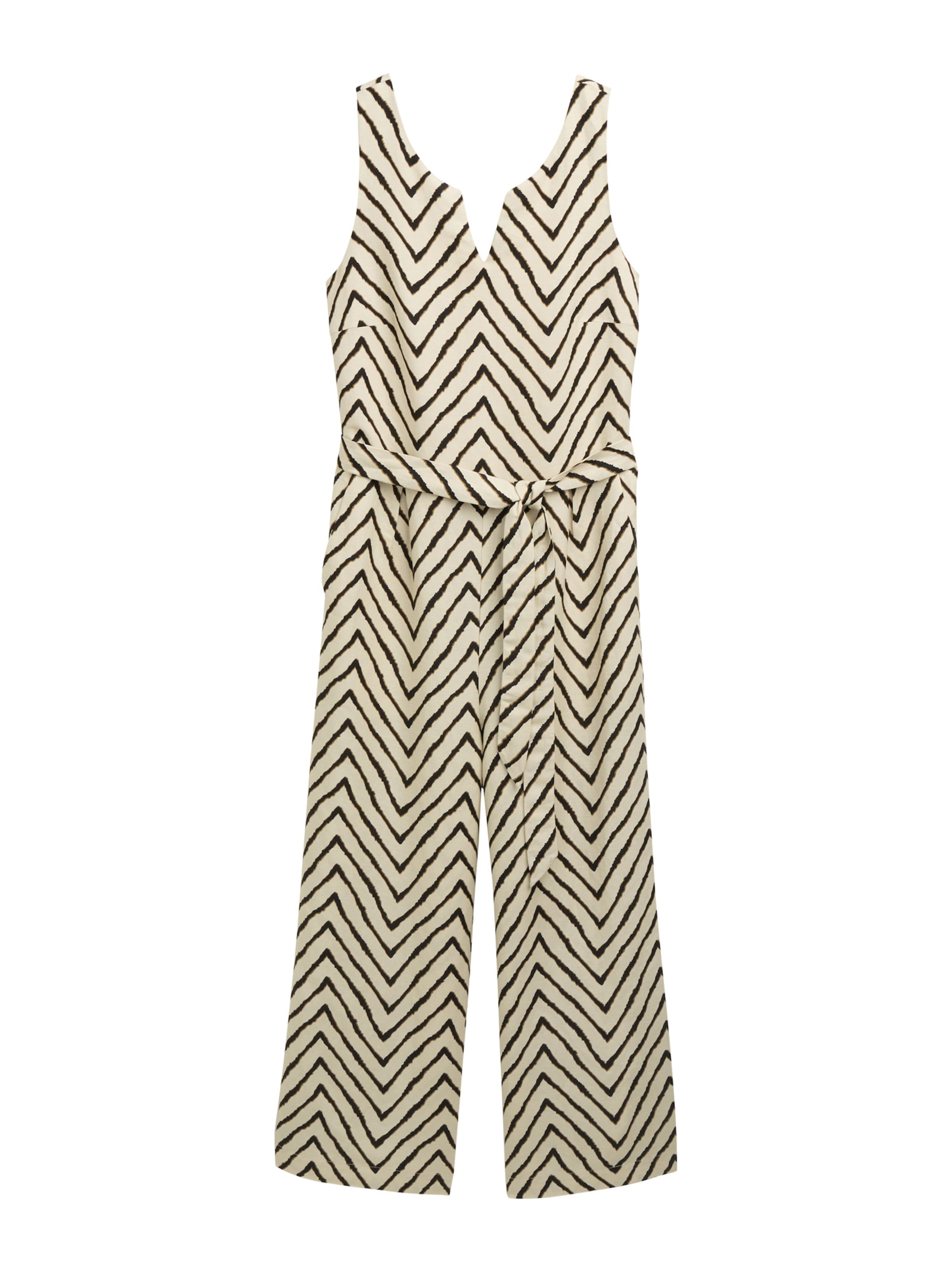TOM TAILOR Jumpsuit i beige: forside