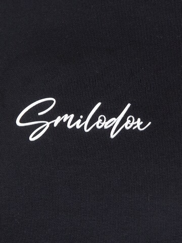 Smilodox Sweatshirt 'Elyssa' in Schwarz