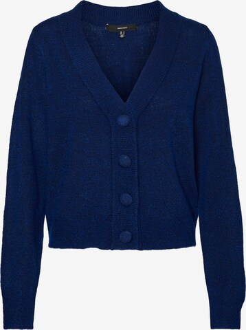 VERO MODA Strickjacke 'VIGGA' in Blau: predná strana