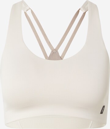 On Bustier Sport bh in Beige: voorkant