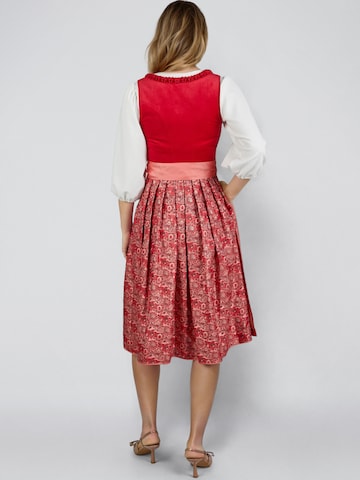 Dirndl 'Gloria' SPIETH & WENSKY en rouge