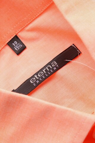 ETERNA Button Up Shirt in M in Orange