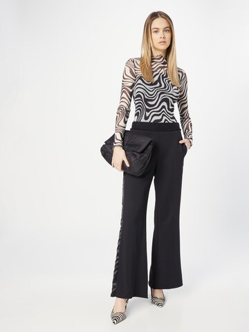 10Days Wide leg Trousers in Black