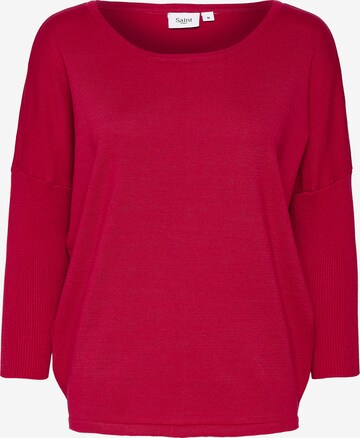 SAINT TROPEZ Sweater 'Mila' in Red: front