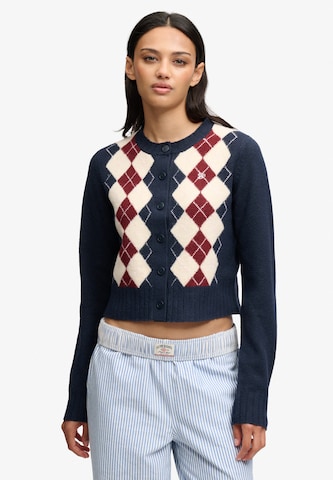 Cardigan Superdry & Co en violet : devant
