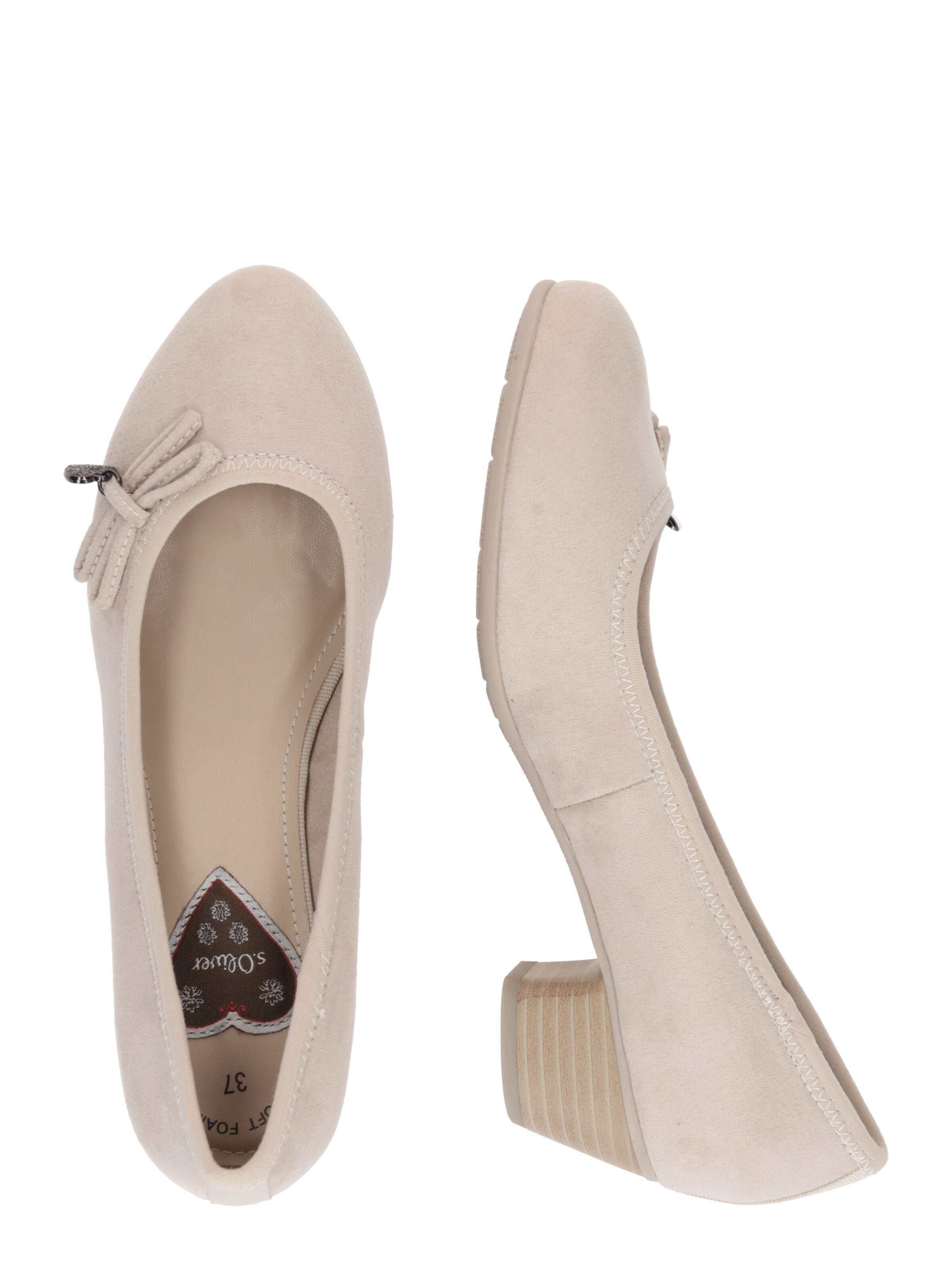 s.Oliver Лодочки в Бежевый