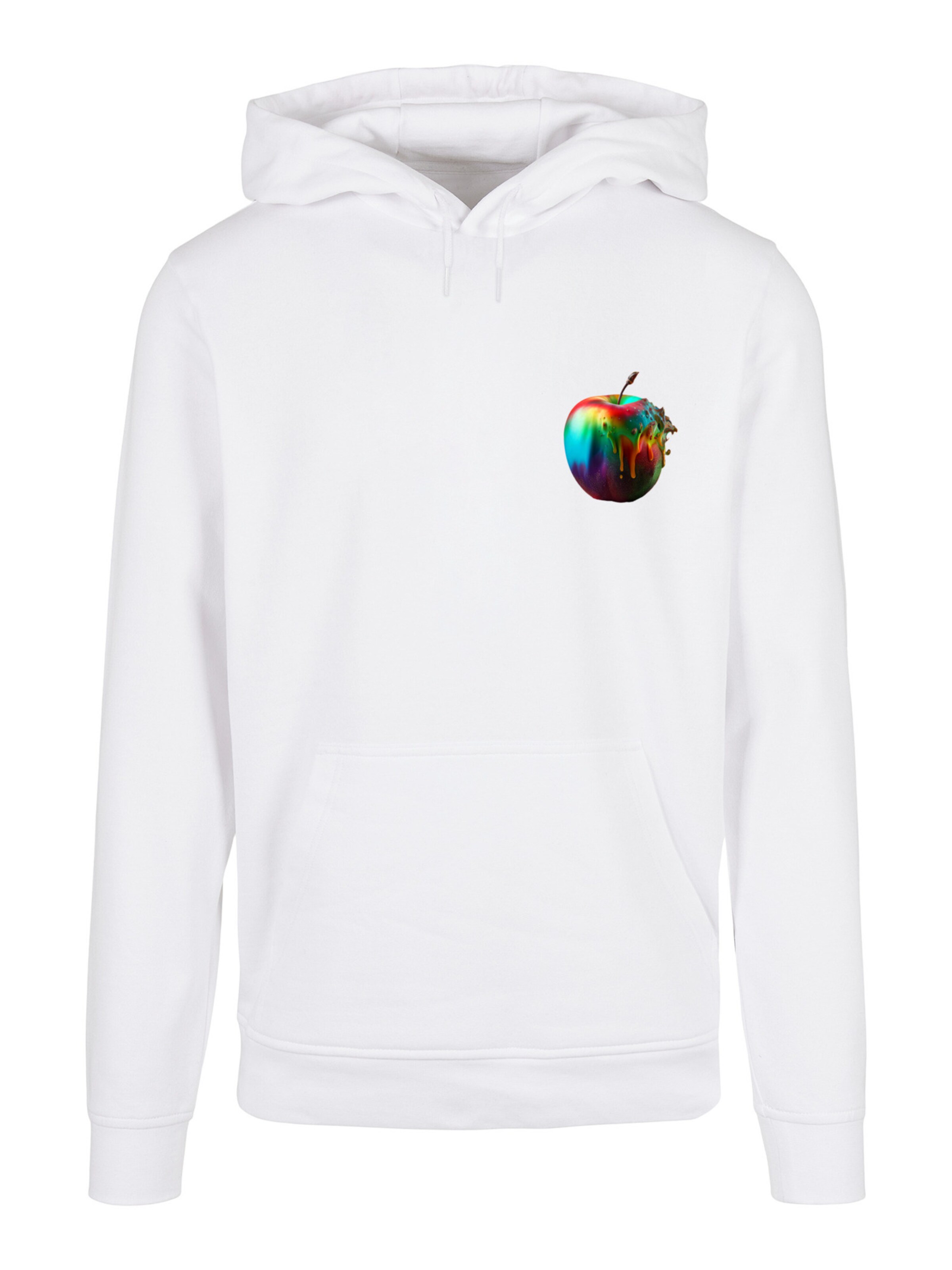 Sweat-shirt F4NT4STIC en blanc : devant