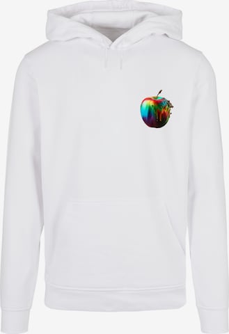 Sweat-shirt F4NT4STIC en blanc : devant