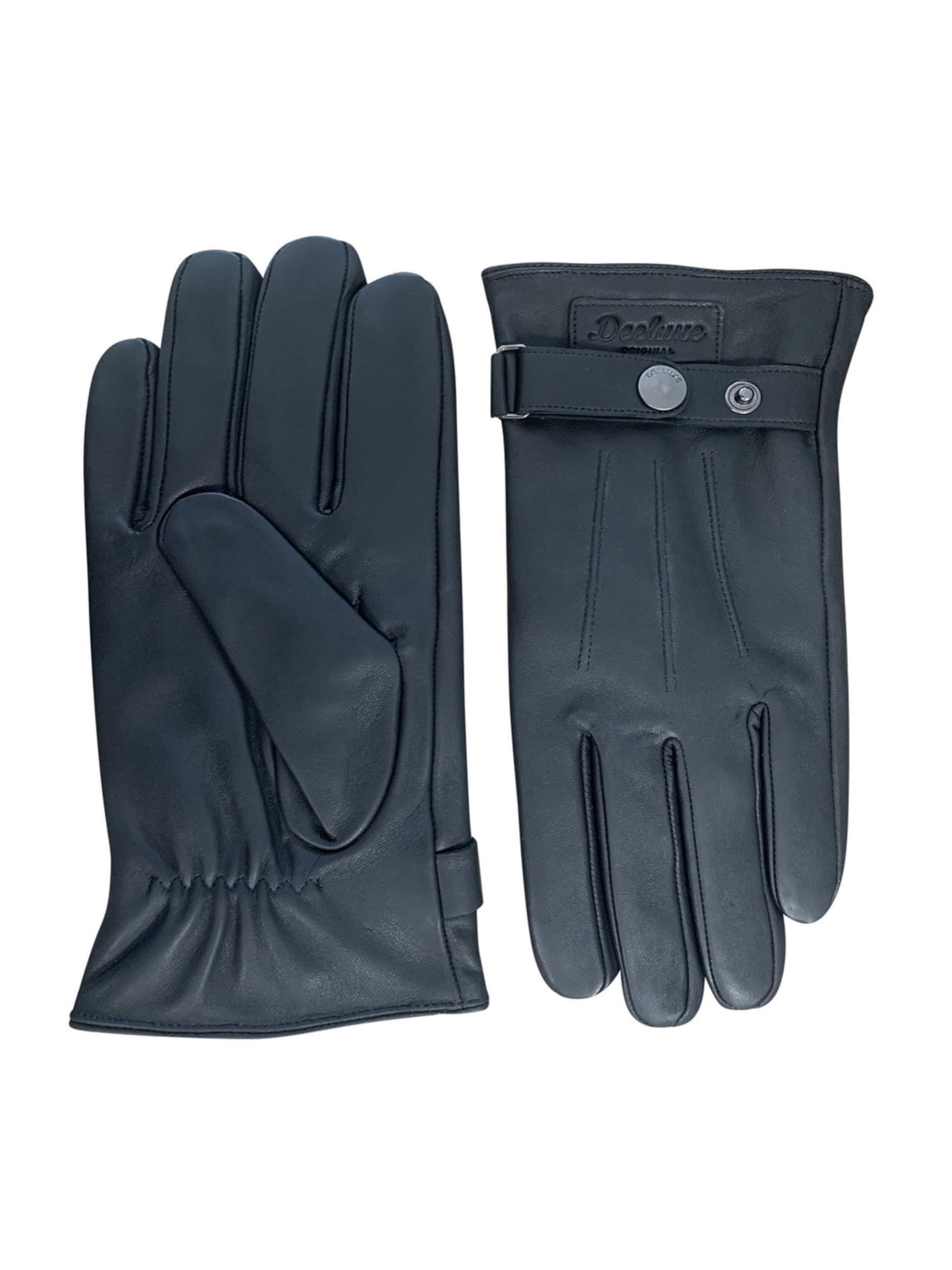 Deeluxe Vingerhandschoenen 'Ajar' in Zwart