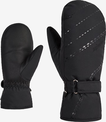 ZIENER Athletic Gloves 'Korvana' in Black: front
