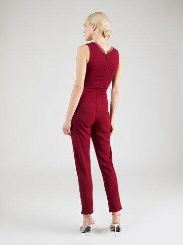 WAL G. Jumpsuit 'GENIE' i röd