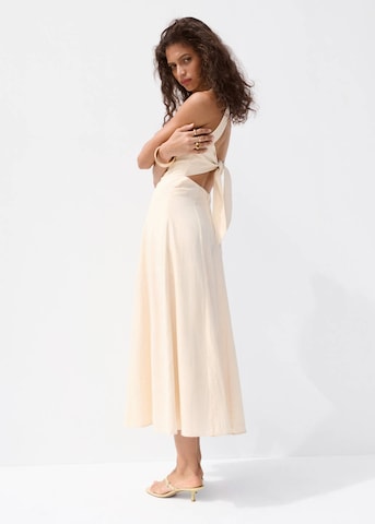 MANGO Dress in Beige
