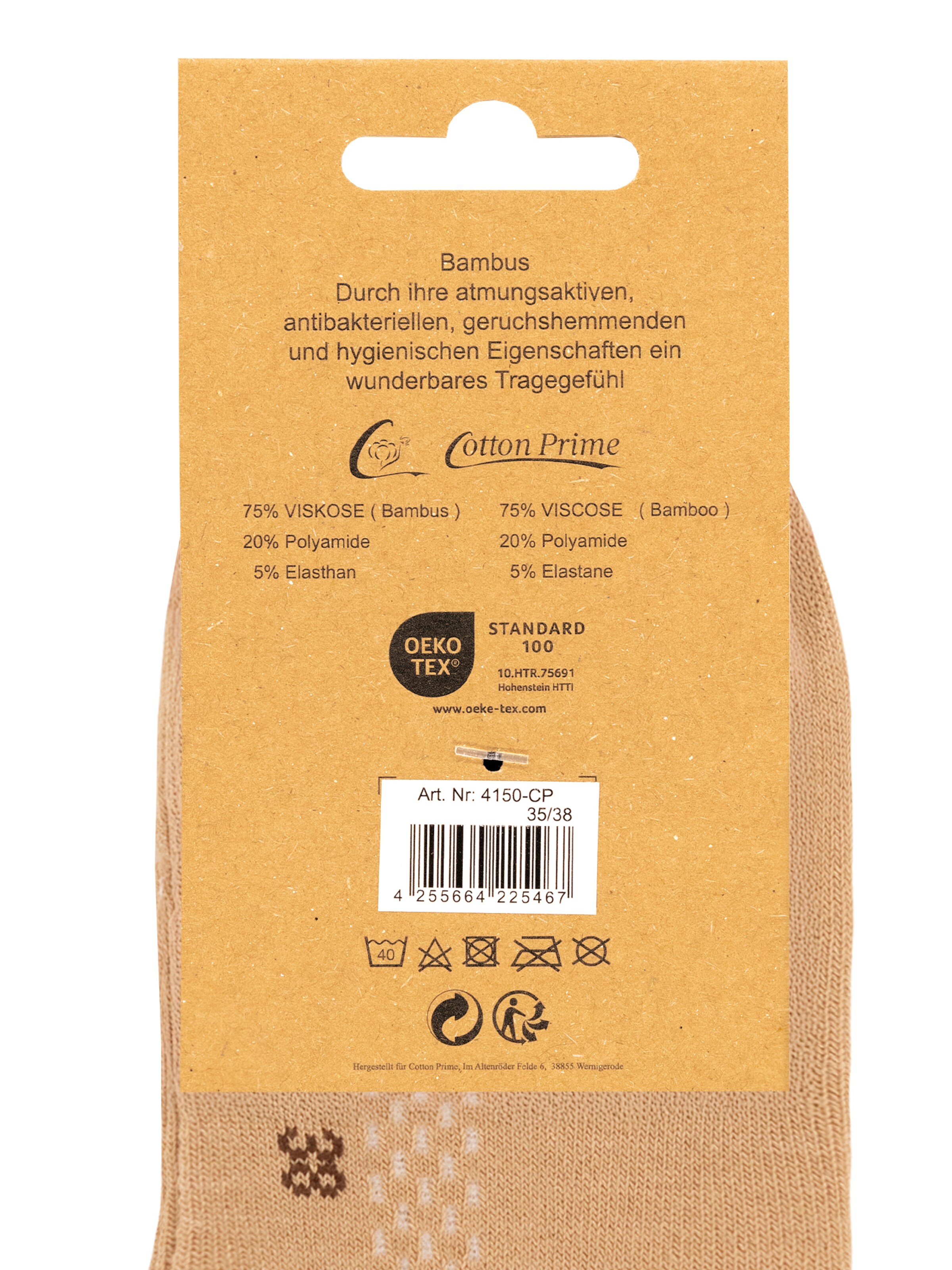 Cotton Prime - Meias em bege