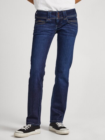 Pepe Jeans Slimfit Jeans 'VENUS' in Blauw: voorkant