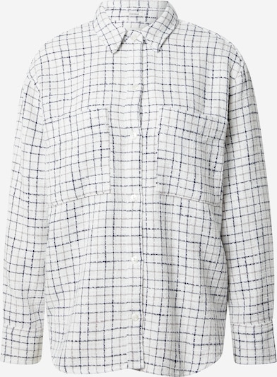 Abercrombie & Fitch Veste mi-saison en bleu marine / gris / blanc cassé, Vue avec produit