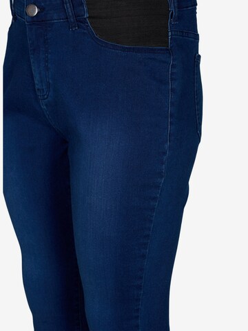 Zizzi Skinny Jeans in Blauw