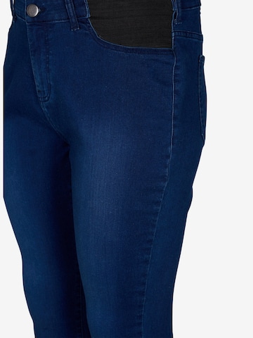 Zizzi Skinny Jeans in Blau