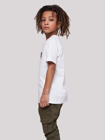 F4NT4STIC T-Shirt 'Looney Tunes Sylvester Face' in Weiß