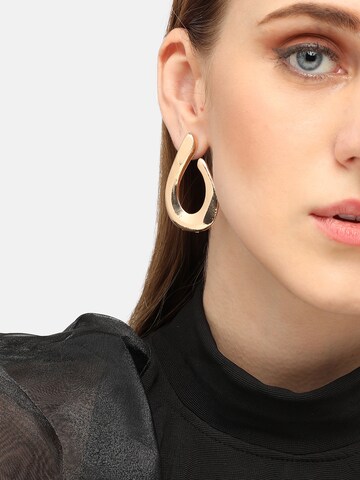 Boucles d'oreilles 'Maithili' SOHI en or : devant