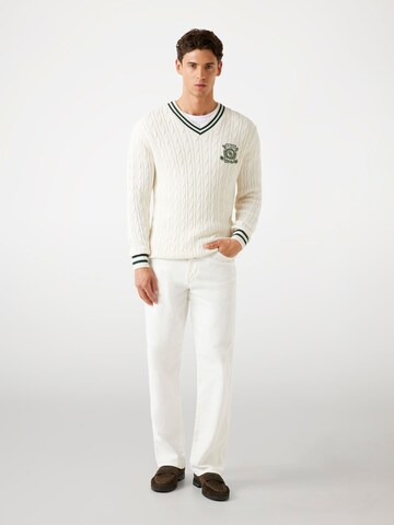 GUESS Pullover in Weiß