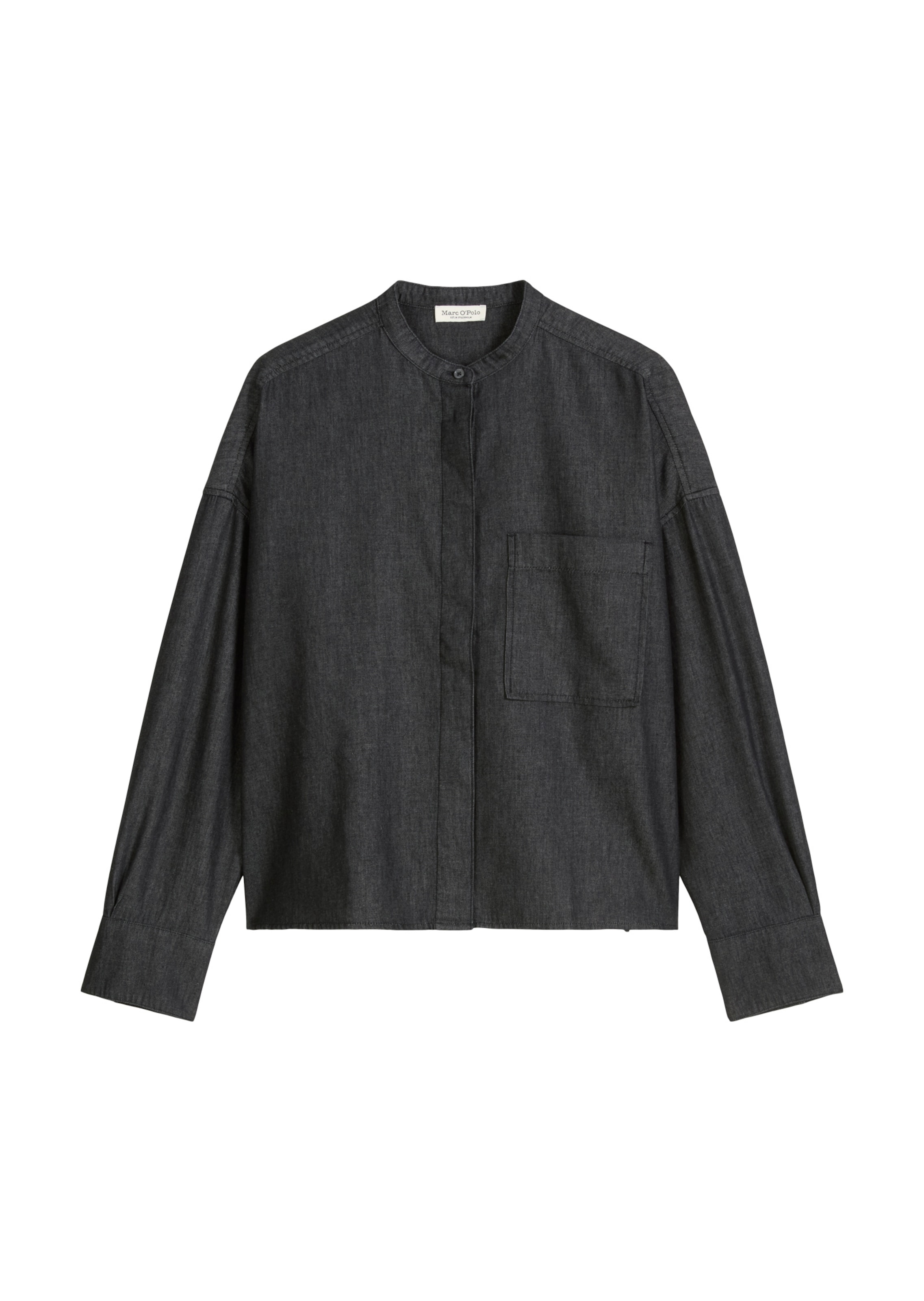 Marc O'Polo Bluse in Blau: Vorderseite