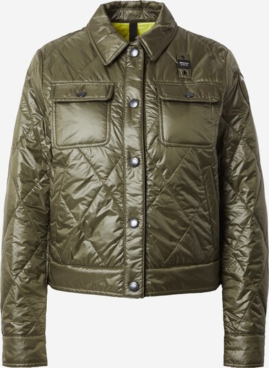 Blauer.USA Veste mi-saison en olive, Vue avec produit