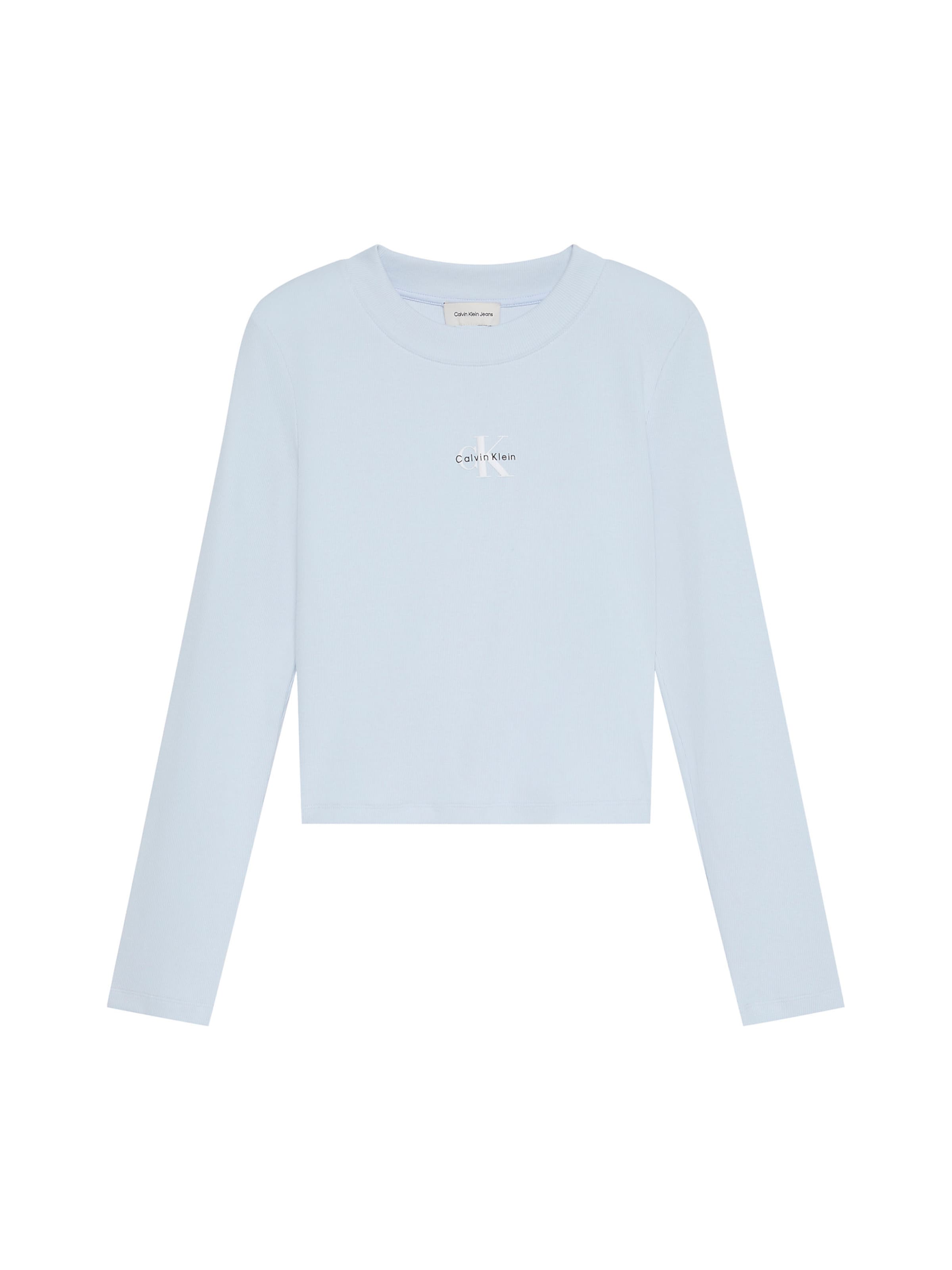 T-shirt Calvin Klein Jeans en bleu : devant