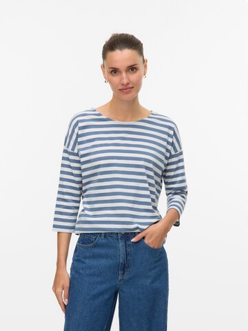 VERO MODA Футболка 'VMLUNA MALENA' в Синий: спереди