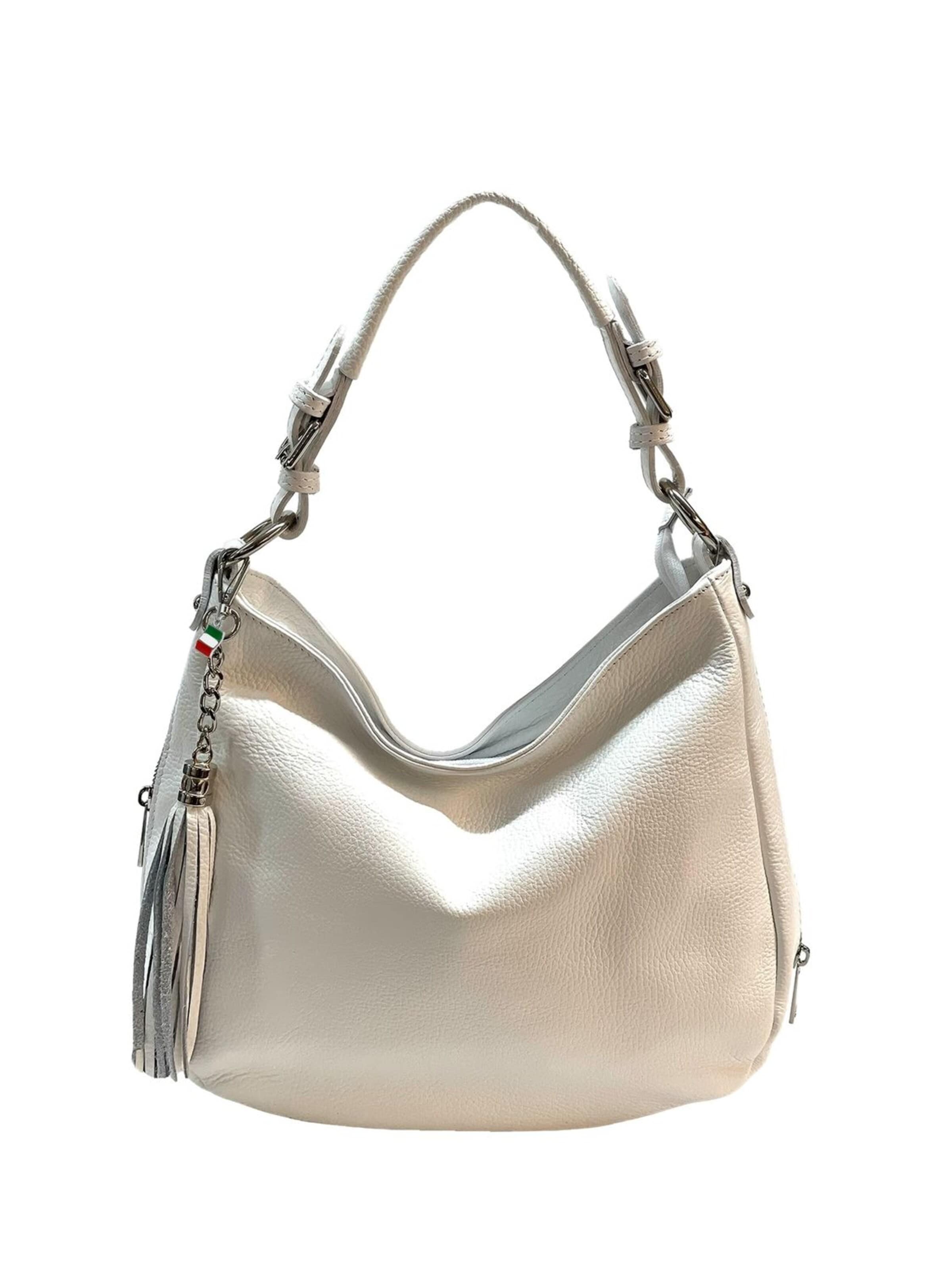 Florence Shoulder bag in White: front