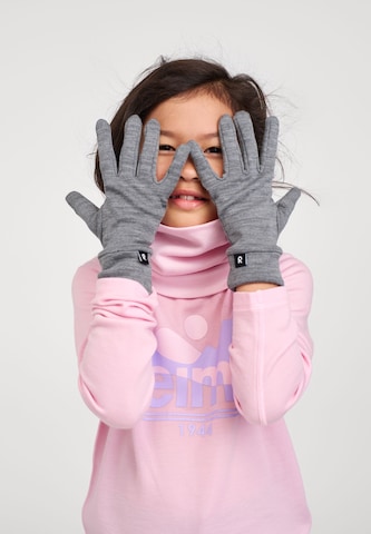Reima Gloves ' Etsin ' in Grey: front