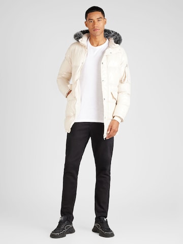 Gianni Kavanagh Between-seasons coat in White