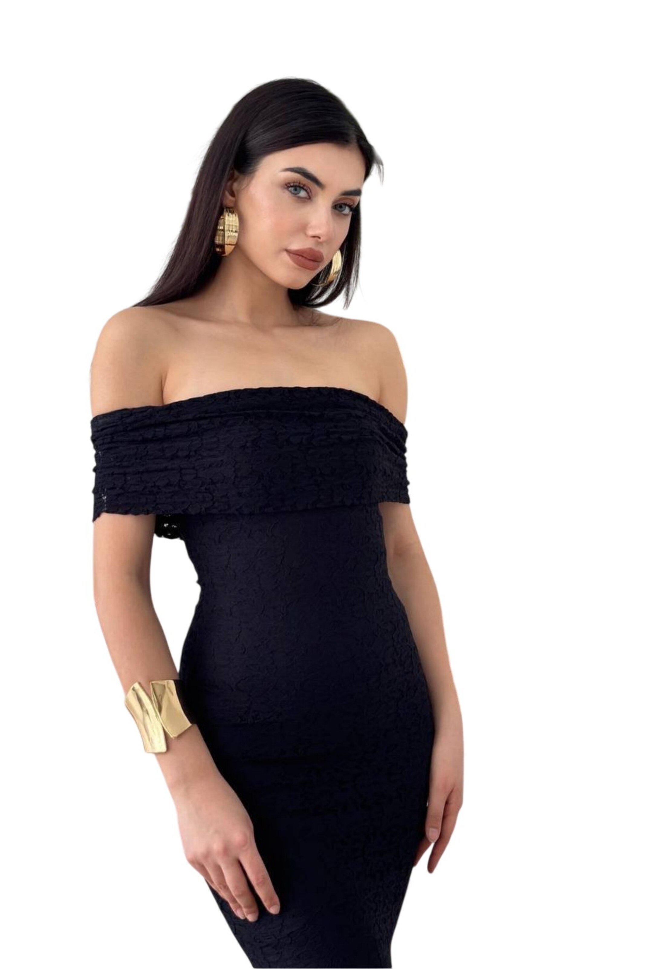 WOMAN VISION Kleid in Schwarz