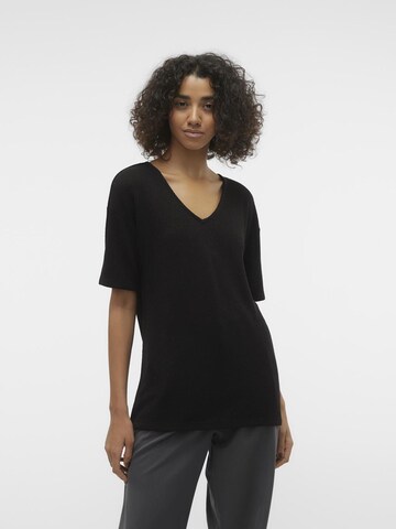 VERO MODA Sweater in Black: front