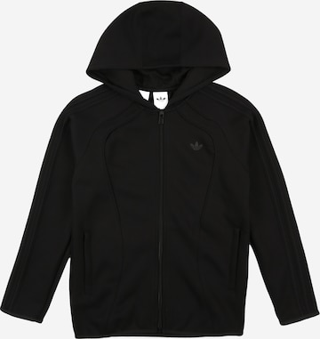 ADIDAS ORIGINALS Sweatvest 'Spacer' in Zwart: voorkant