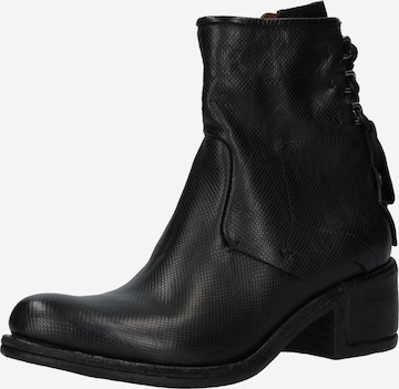 A.S.98 Boots 'Opea' in Black: front