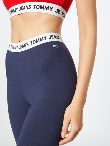 Tommy Jeans Skinny Kalhoty – modrá