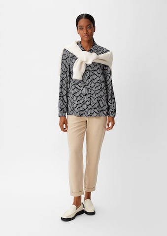 Chemisier COMMA en noir