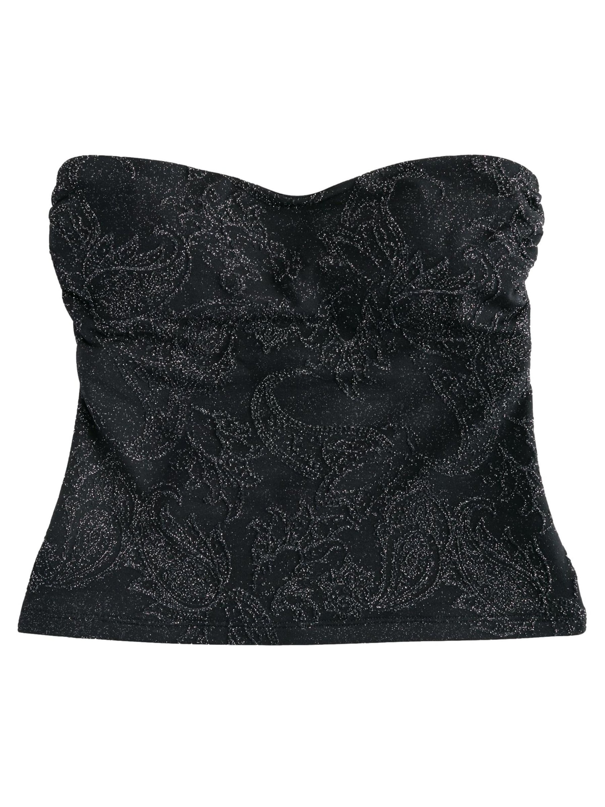 Next Μπαντό Τοπ τανκίνι σε μαύρο: μπροστά