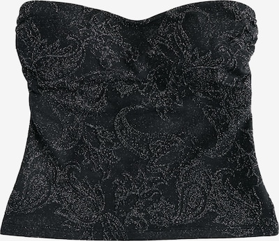 Tankinio viršutinė dalis iš Next, spalva – juoda / sidabrinė, Prekių apžvalga