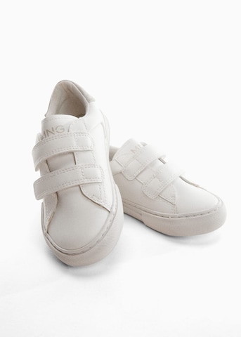 MANGO KIDS Sneakers 'Jasonb' i hvid