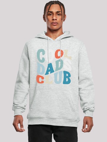 F4NT4STIC Sweatshirt 'Cool Dads Club' in Grey: front