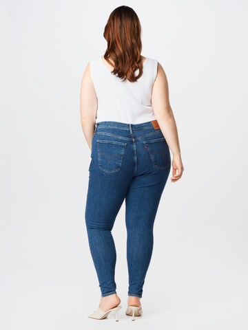 Levi's® Plus Skinny Jeans 'Plus Mile High SS' i blå